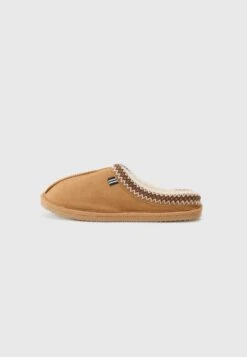 Pier One UNISEX - Pantoffels - Light Brown