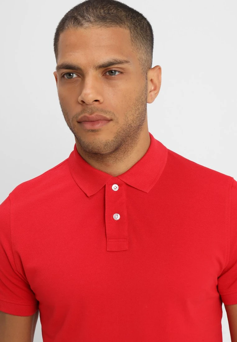 Pier One Basic - Poloshirt - Red 7 Pier One Basic - Poloshirt - Red - Afbeelding 5