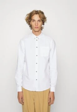 Pier One 2 Pack - Overhemd - White/Light Blue -Pier One 14c949f1212547afb20bbae1000abd26