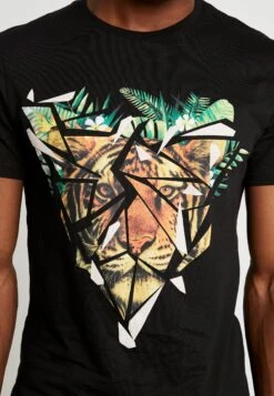 Pier One T-Shirt Print - Black -Pier One 19ec1b0747684351bf4c02bb5a2f7244