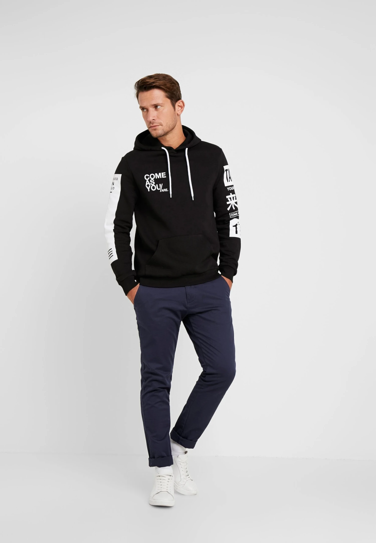 Pier One Hoodie - Black 4 Pier One Hoodie - Black - Afbeelding 2