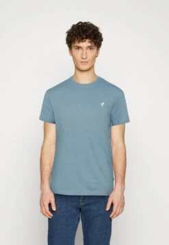 Pier One 5 Pack - T-Shirt Basic - Beige/White/Light Blue -Pier One 2895c8d4b85b44c5a94032e4b5910bc1