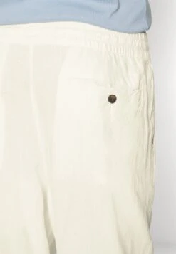Pier One Drawcord Trousers Linen Blend - Broek - White 13 Pier One Drawcord Trousers Linen Blend - Broek - White -Pier One 29249133ad174a51bb991d8322ba3448