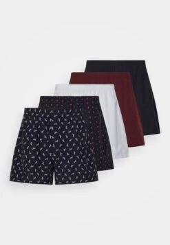 Pier One 5 Pack - Boxershort - Dark Blue/Bordeaux/ Blue 12 Pier One 5 Pack - Boxershort - Dark Blue/Bordeaux/ Blue -Pier One 3422d9ed8c4f49da9db171652d2bfcfc