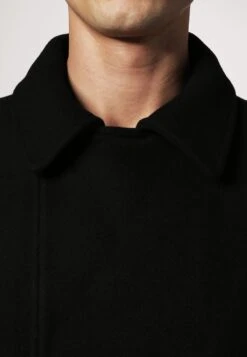 Pier One Halflange Jas - Black -Pier One 3a807c417cf745f9bb635596e9ac1542