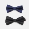 Pier One 2 Pack - Vlinderdas - Black/Dark Blue 1 Pier One 2 Pack - Vlinderdas - Black/Dark Blue -Pier One 4f7a54bb1f924b1391658cf459944238
