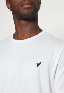 Pier One 5 Pack - T-Shirt Basic - White/Blue/Stone -Pier One 5838dd46526247959db36fa669d89e4b