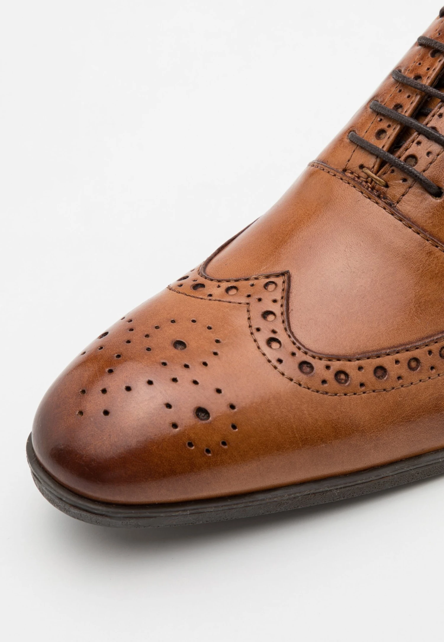 Pier One Leather - Veterschoenen - Cognac 8 Pier One Leather - Veterschoenen - Cognac - Afbeelding 6