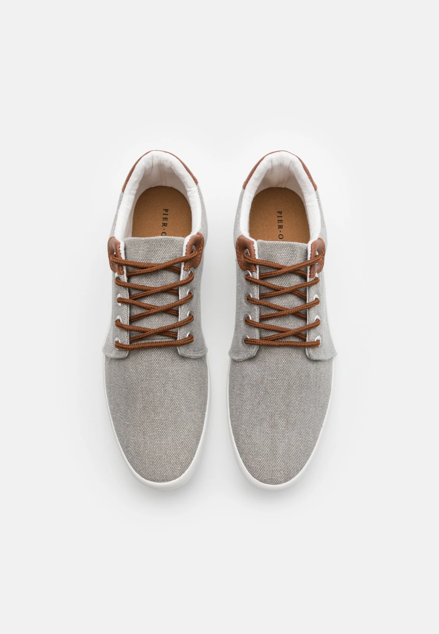 Pier One Unisex - Sneakers Laag - Light Grey 6 Pier One Unisex - Sneakers Laag - Light Grey - Afbeelding 4