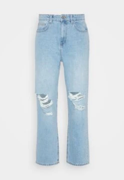 Pier One Distress On Knees - Relaxed Fit Jeans - Light Blue Denim 12 Pier One Distress On Knees - Relaxed Fit Jeans - Light Blue Denim -Pier One 6c561d8272b94404a72faaf104617fd2