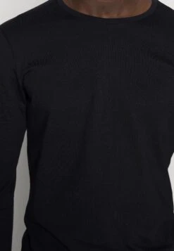 Pier One 2 Pack - Longsleeve - Black -Pier One 6fb881997b8a4876aeba003fd4d9057f