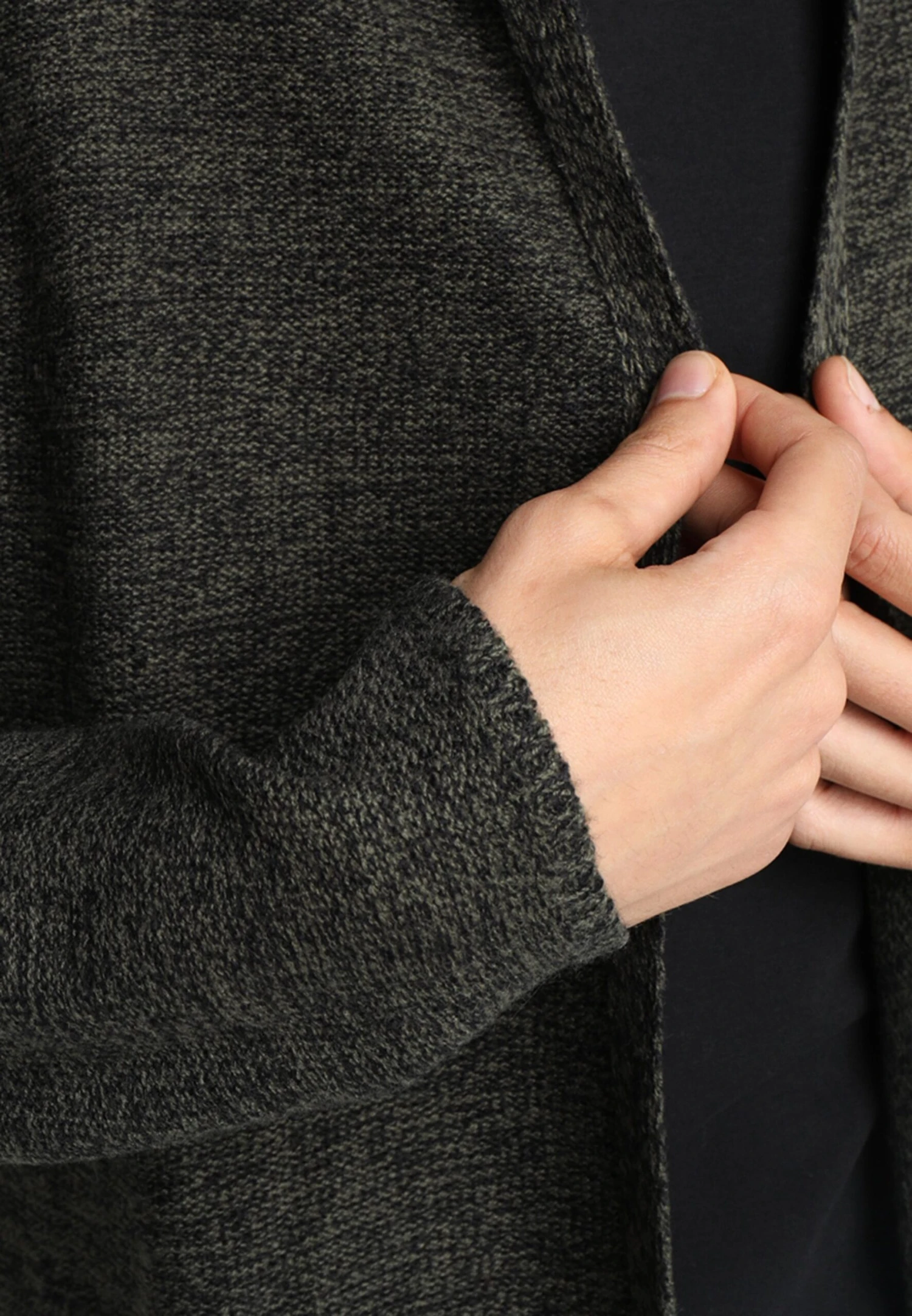 Pier One Vest - Black/Olive 7 Pier One Vest - Black/Olive - Afbeelding 5