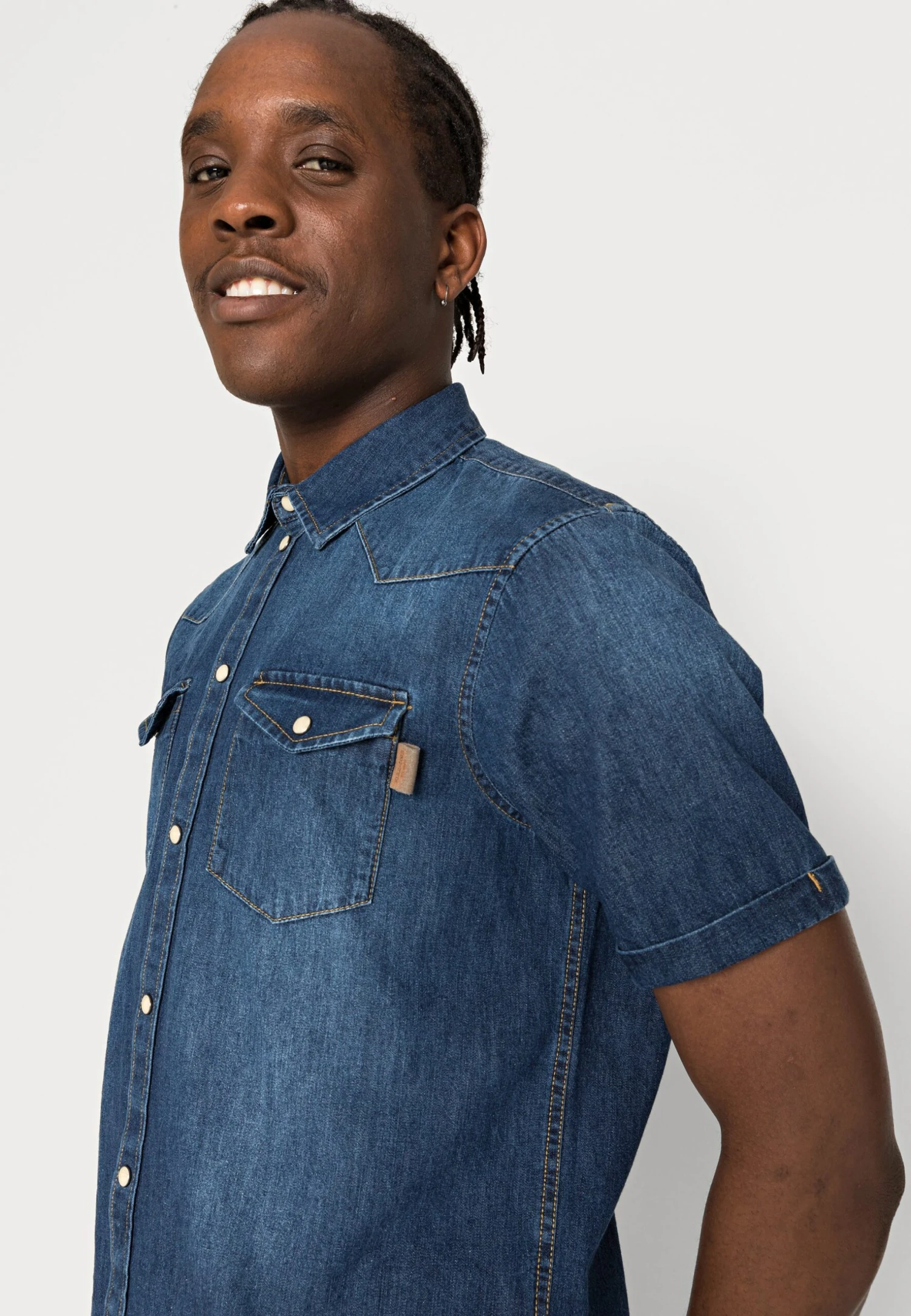 Pier One Overhemd - Dark Blue 7 Pier One Overhemd - Dark Blue - Afbeelding 5