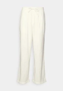 Pier One Drawcord Trousers Linen Blend - Broek - White 12 Pier One Drawcord Trousers Linen Blend - Broek - White -Pier One 82865836bb5b4fff94da44c3eaf1558d
