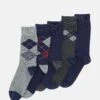 Pier One 5 Pack - Sokken - Dark Blue -Pier One 844fbc0dae8c4973a80998a283e74c8b