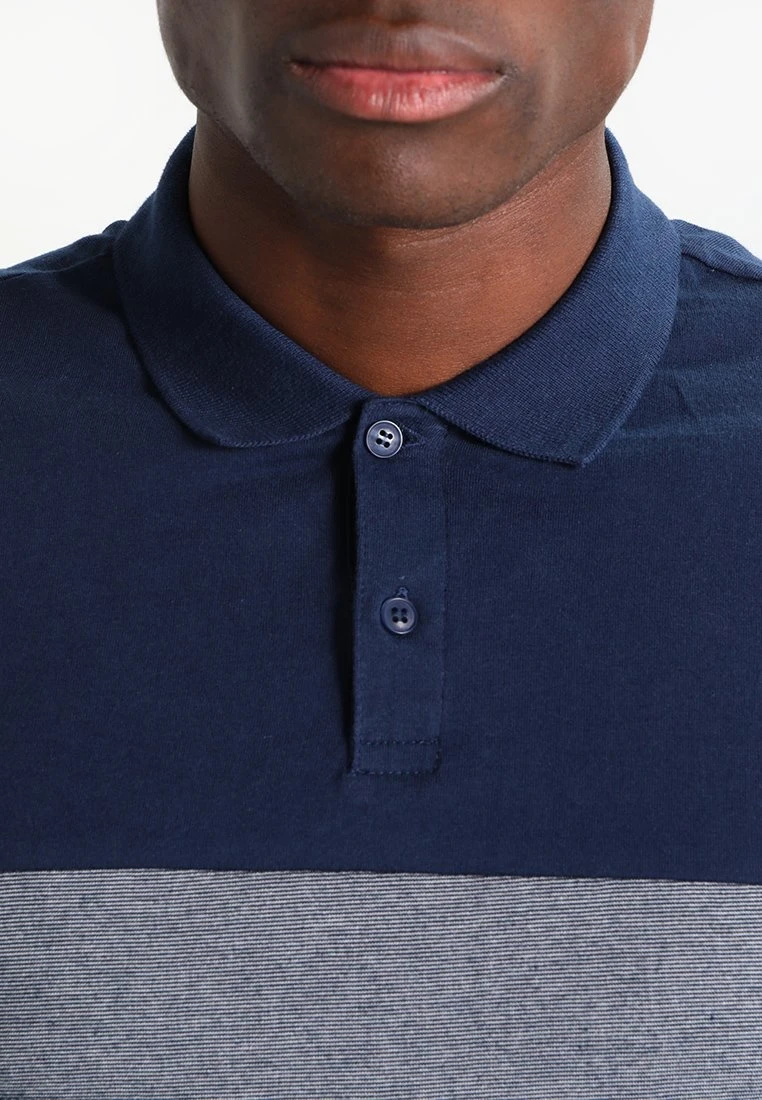 Pier One Poloshirt - Dark Blue/Mottled Grey 6 Pier One Poloshirt - Dark Blue/Mottled Grey - Afbeelding 4