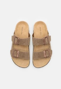 Pier One Leather Unisex - Pantoffels - Stone 11 Pier One Leather Unisex - Pantoffels - Stone -Pier One 8a668f54d8c54cffbe49465b492ae069