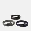 Pier One Unisex 3 Pack - Riem - Black/Dark Blue/Grey -Pier One 97ebfc2a701f40fe8dc847f28fcf30e1