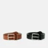 Pier One 2 Pack - Riem - 802 - Black_708 - Cognac 2 Pier One 2 Pack - Riem - 802 - Black_708 - Cognac -Pier One abeb01e9f66341298bd4d0757b9b6d0e