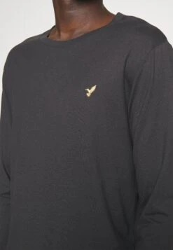 Pier One 3 Pack Unisex- Longsleeve - Black/Bordeaux/Dark Green -Pier One b35387dac672407ca9afd42fe4374756