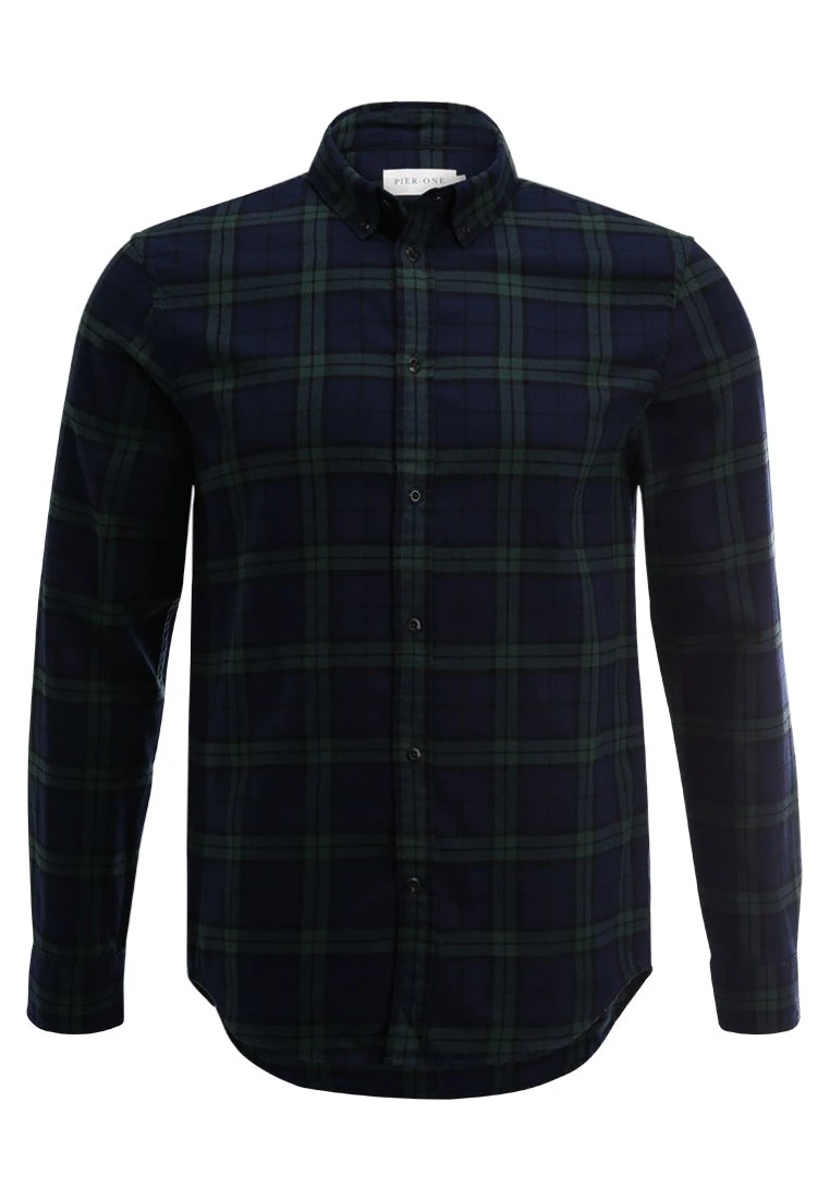 Pier One Overhemd - Green / Blue 8 Pier One Overhemd - Green / Blue - Afbeelding 6