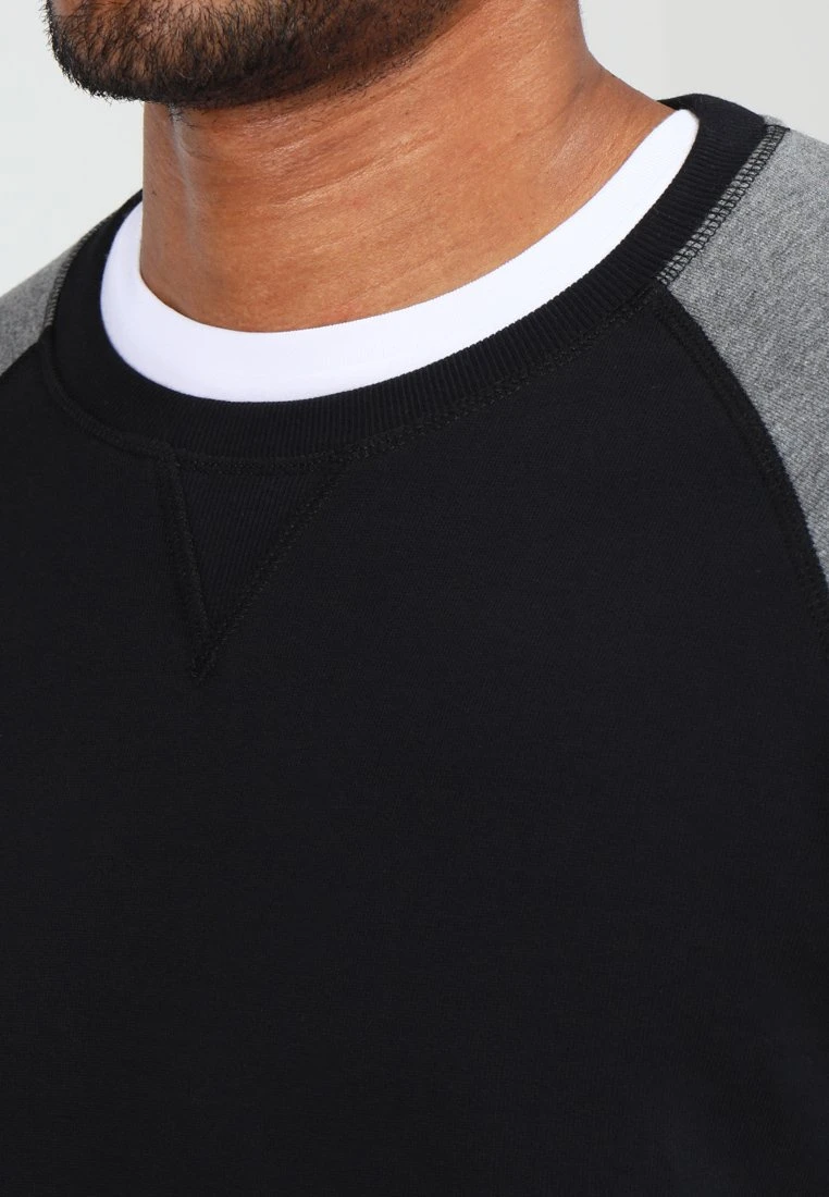 Pier One Sweater - Grey Melange/Black 6 Pier One Sweater - Grey Melange/Black - Afbeelding 4