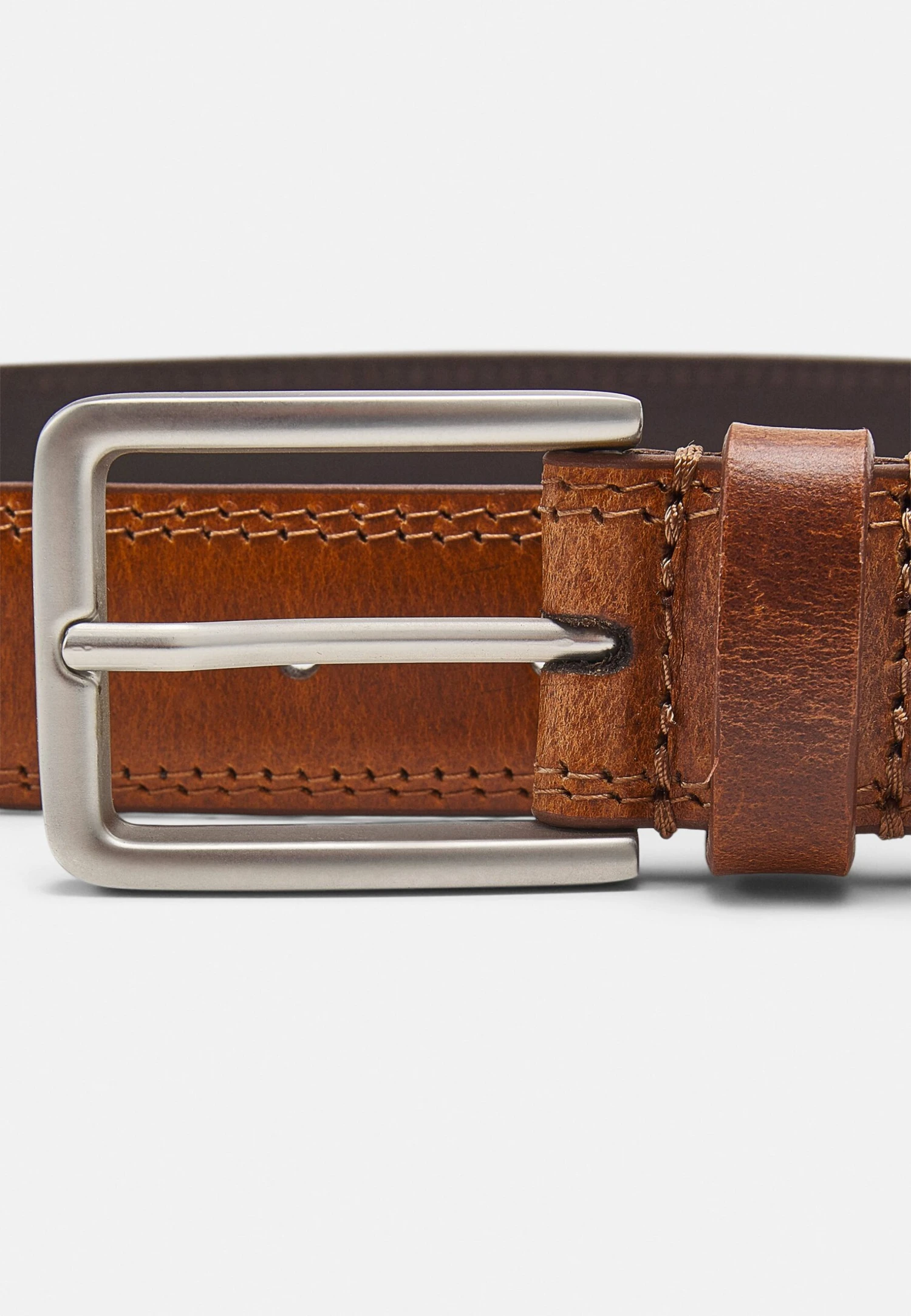 Pier One Leather - Riem - Cognac 6 Pier One Leather - Riem - Cognac - Afbeelding 4