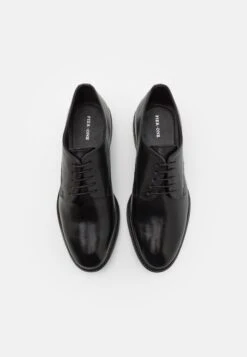 Pier One Leather - Veterschoenen - Black -Pier One d329b480fd9647fcb02de0ad52e20a04
