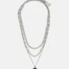 Pier One Unisex 3 Pack - Ketting - Silver-Coloured 1 Pier One Unisex 3 Pack - Ketting - Silver-Coloured -Pier One dbd8bc1fb79744a7b2671d3ee603c185