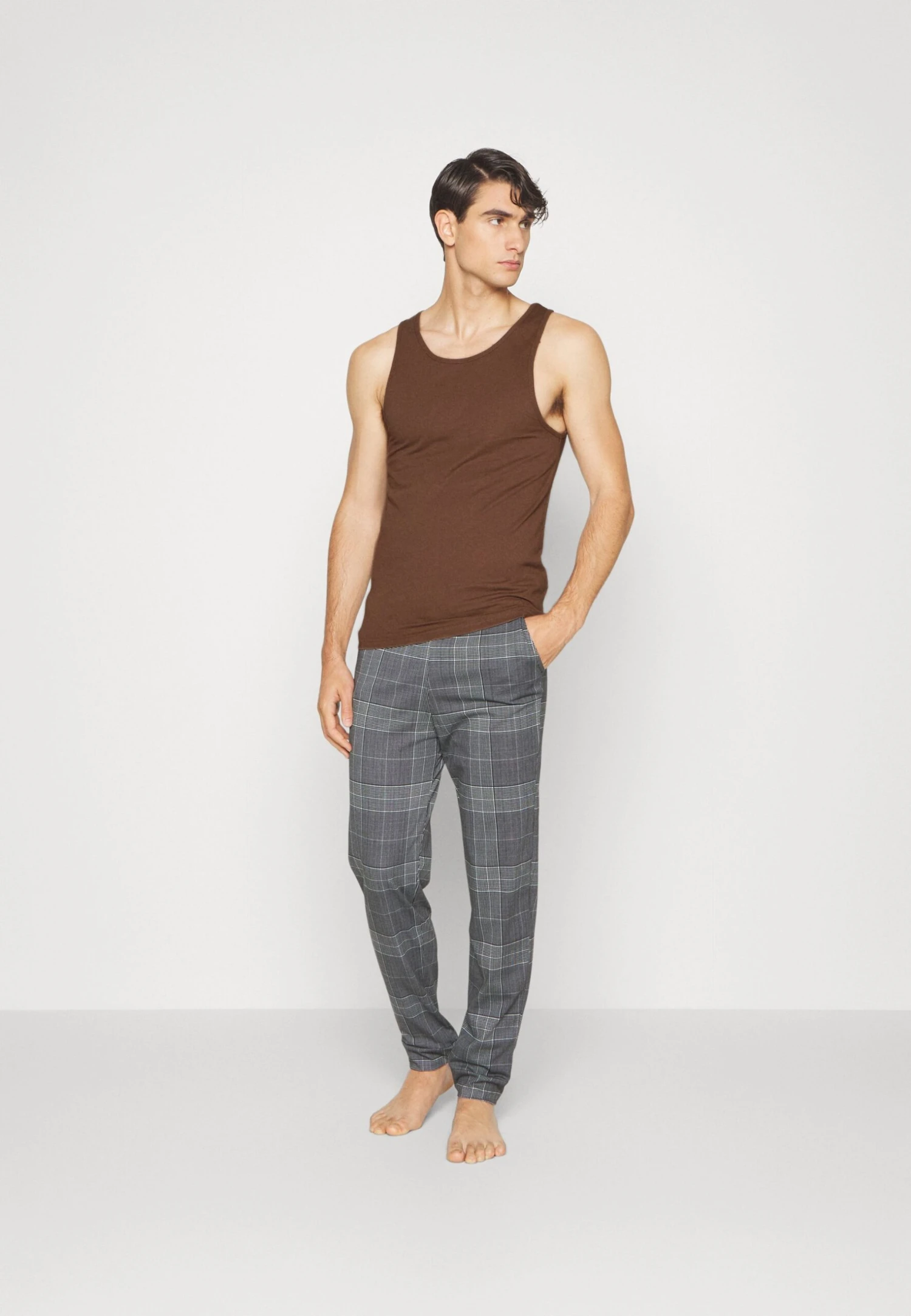 Pier One 3Pck Skin Tone Rib Vest- Hemd - Brown 4 Pier One 3Pck Skin Tone Rib Vest- Hemd - Brown - Afbeelding 2