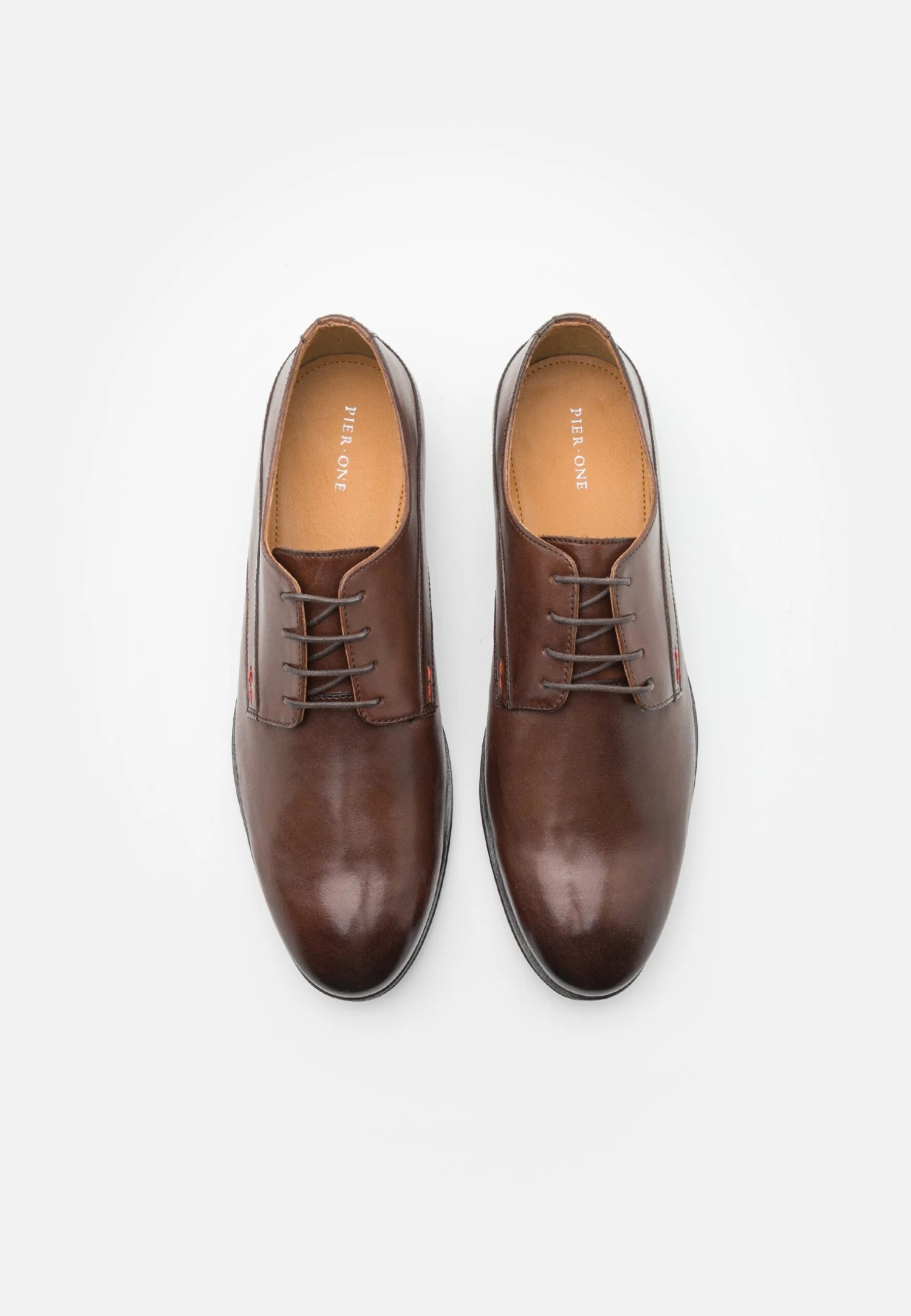 Pier One Leather - Veterschoenen - Brown 6 Pier One Leather - Veterschoenen - Brown - Afbeelding 4