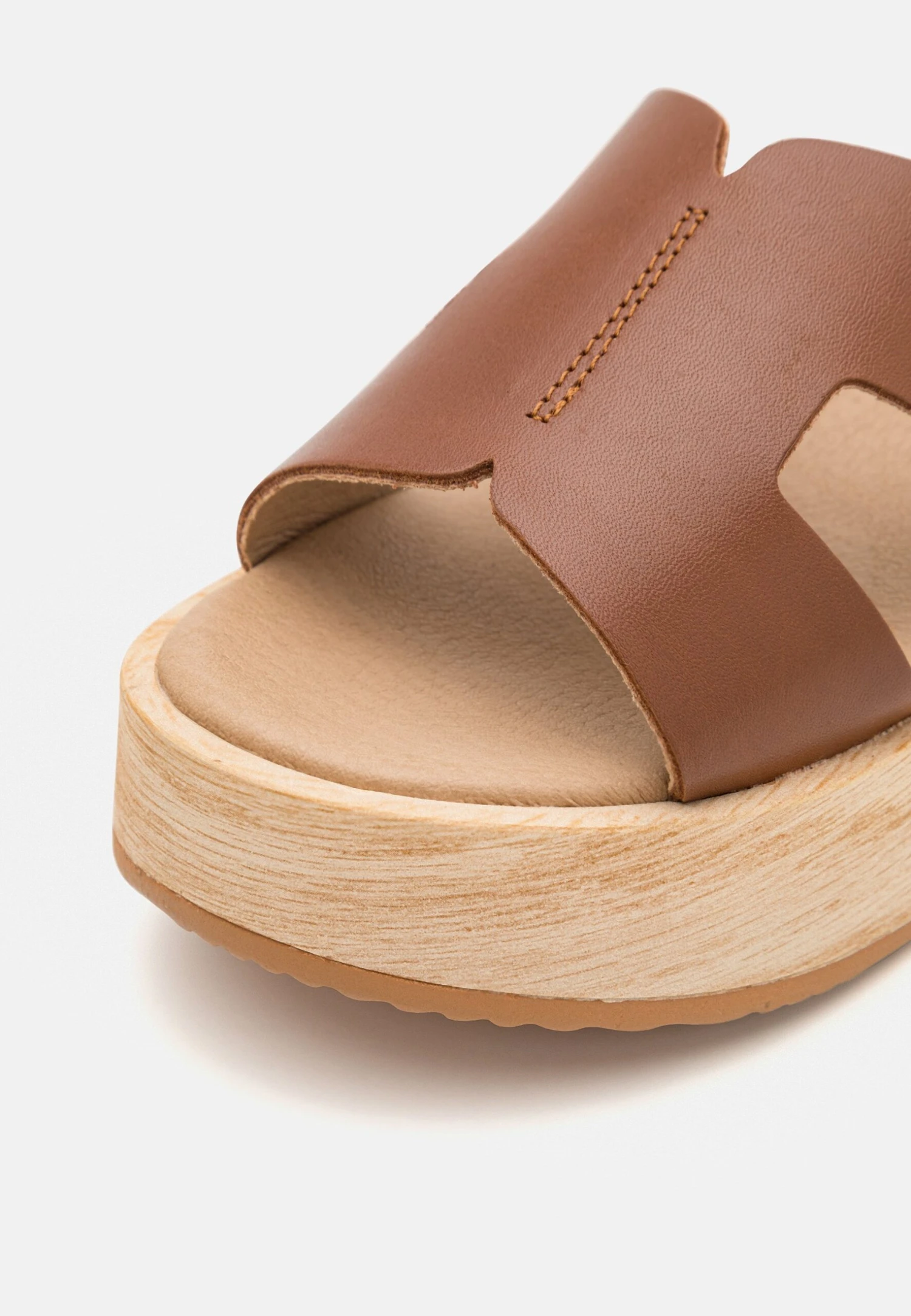 Pier One Leather - Clogs - Cognac 9 Pier One Leather - Clogs - Cognac - Afbeelding 7