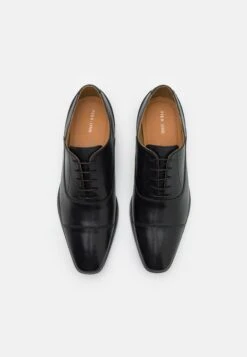 Pier One Leather- Veterschoenen - Black 10 Pier One Leather- Veterschoenen - Black -Pier One e65f0c430cf0472d8a3d71decc7c0996