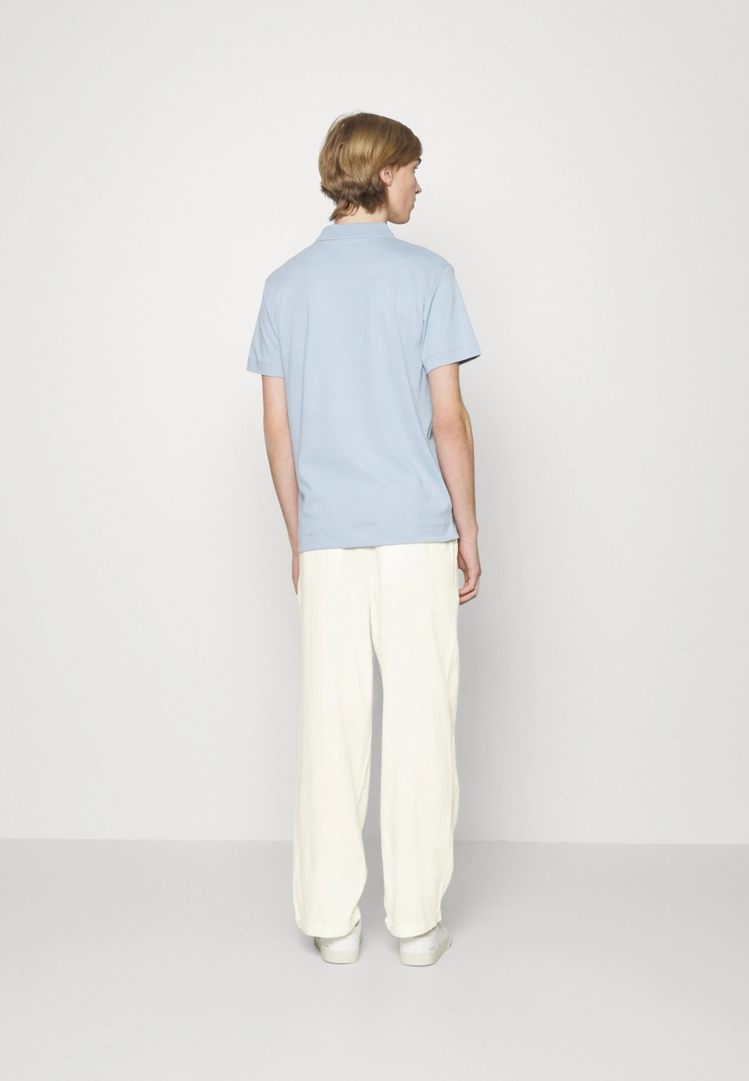Pier One Drawcord Trousers Linen Blend - Broek - White 5 Pier One Drawcord Trousers Linen Blend - Broek - White - Afbeelding 3