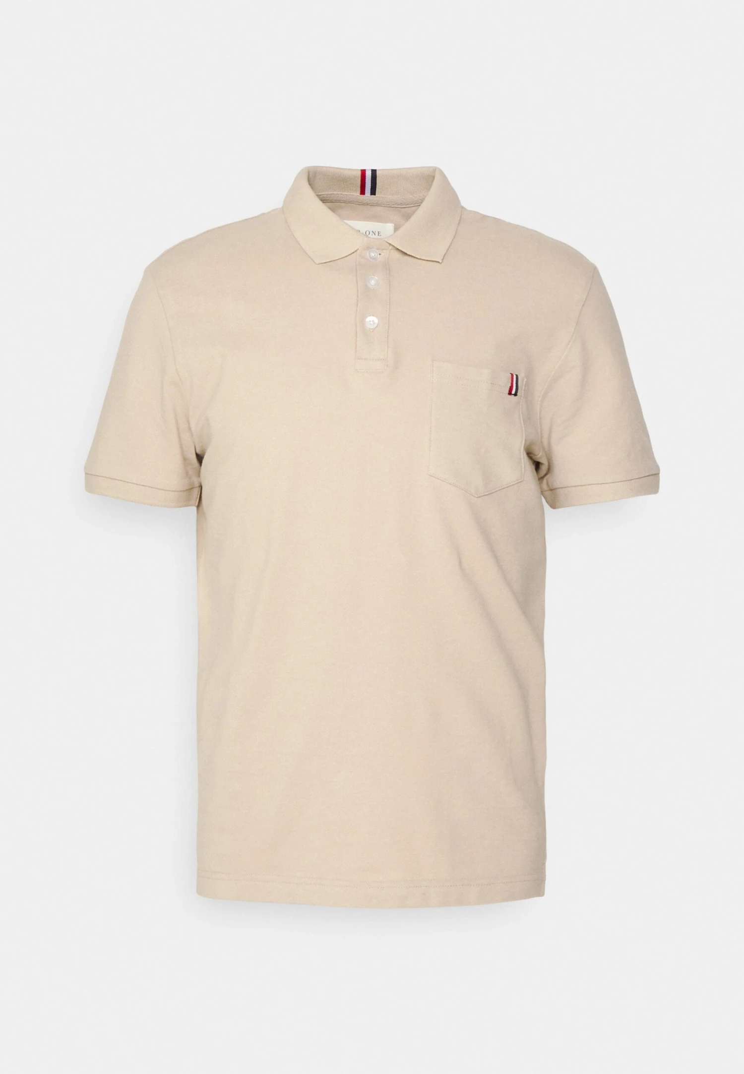 Pier One Tricolore Trim- Poloshirt - Beige 7 Pier One Tricolore Trim- Poloshirt - Beige - Afbeelding 5