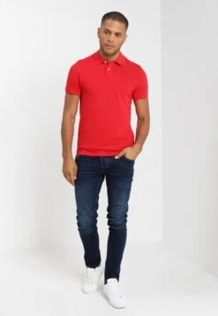 Pier One Basic - Poloshirt - Red 8 Pier One Basic - Poloshirt - Red -Pier One f19b174426904f7092a63e2f2bd897e5