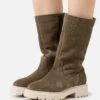 Pier One Leather Winter Boot - Laarzen - Khaki 2 Pier One Leather Winter Boot - Laarzen - Khaki -Pier One f1e1084164b44c56bf7ad90acb69a5a2