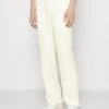 Pier One Drawcord Trousers Linen Blend - Broek - White 2 Pier One Drawcord Trousers Linen Blend - Broek - White -Pier One f44a7ee53dcc4449912a9bbf05c1e3fe